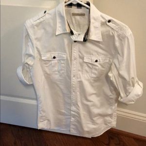 Burberry Brit casual button down shirt.